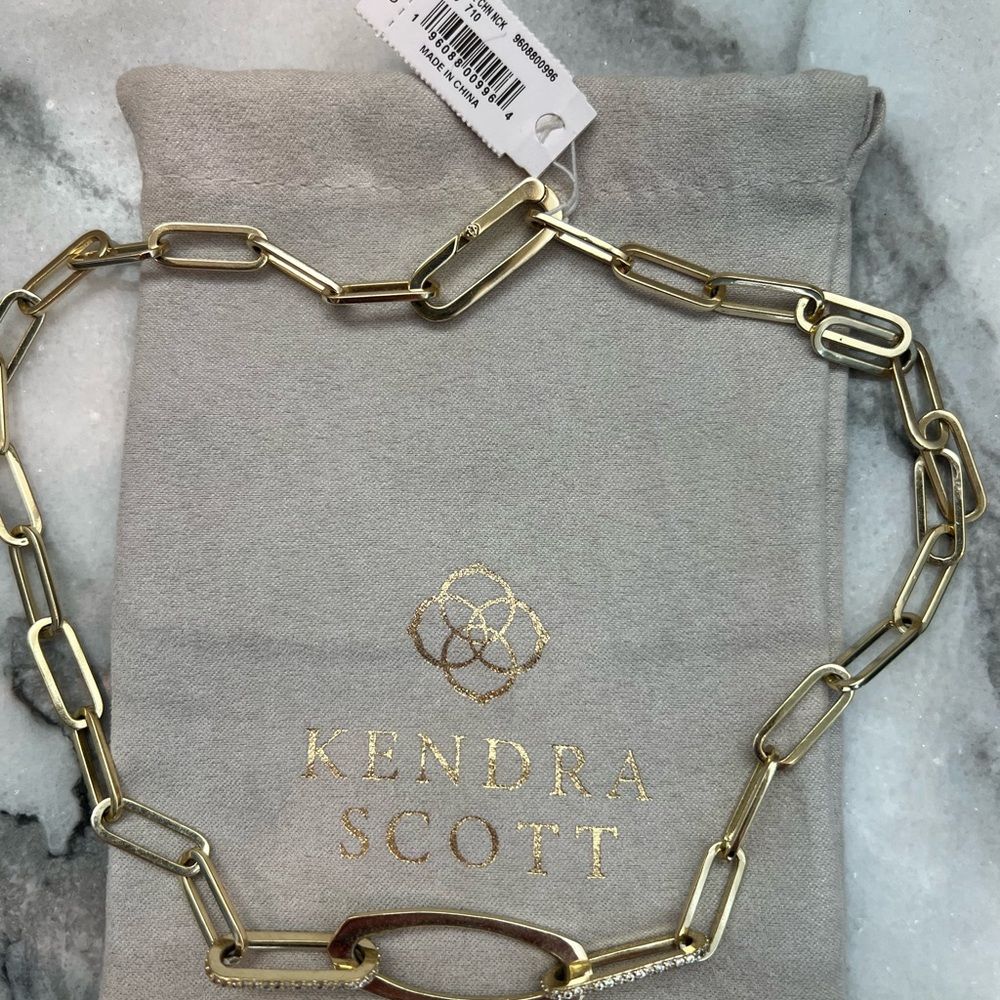 Kendra Scott Gold and Adeline Necklace